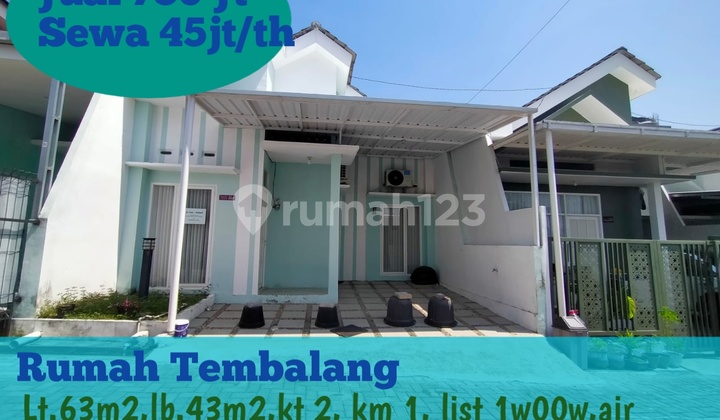 Rumah Sewa Full Furnish 2 Kamar Dekat Kampus Undip Tembalang 1