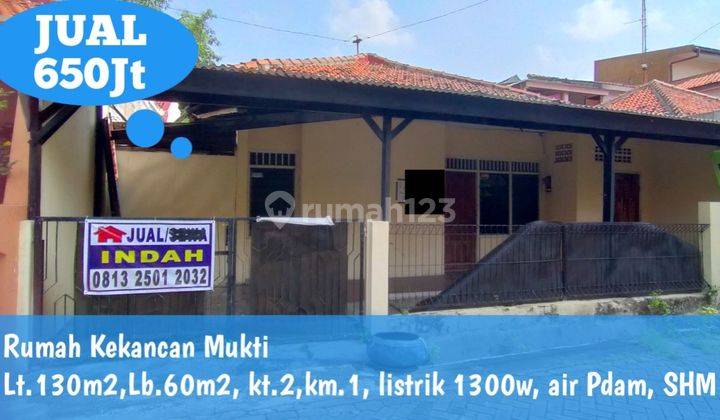 Rumah asri di Kekancan Mukti Pedurungan Semarang Timur 1