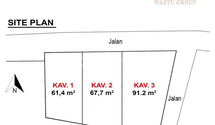 Hanya 500 Jutaan Rumah 2 Lantai Di Magelang 100 Meter Jalan Raya 2