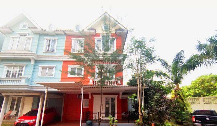 Dijual Full Furnished Rumah 3 Lantai Hook di Omaha Village Gading Serpong  1