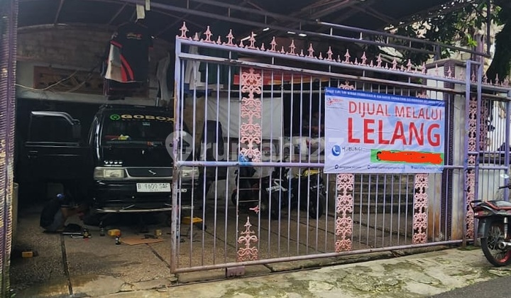 ..... Harga Termurah .... Dijual Rumah Lama 2 Lantai Via Lelang Negara Secara Cash Di Jl. Delman Elok 3, Tanah Kusir, Jakarta Selatan