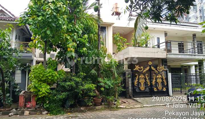 ..... Lowest Price ..... Beautiful 2-Story House for Sale via State Auction Cash Only in Taman Villa Baru Complex, Jl. Villa I Block H No.7, Pekayon Jaya, Bekasi