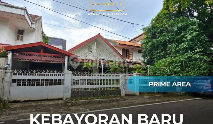 Dijual Cepat Rumah Lama Area Premium di Kebayoran Baru
