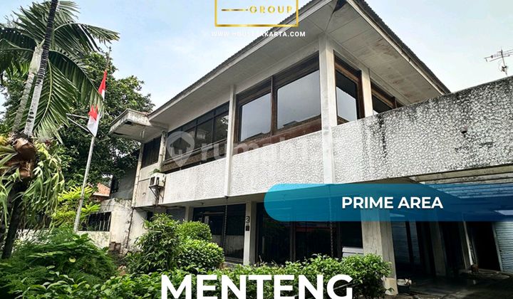 Dijual Cepat Rumah Lama di Area Premium Menteng Jakarta Pusat