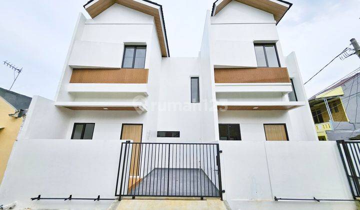 Rumah Minimalis di Harapan Indah 2 lantai ada Void 3 kamar tidur 1