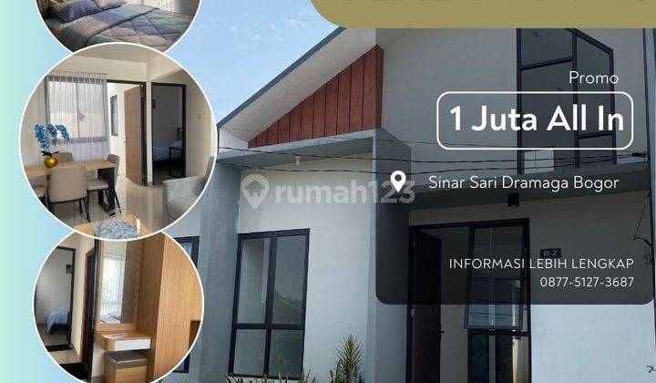 Rumah Ready Termurah Kpr 2 Jutaan Dekat Ipb Dramaga, Bogor 1