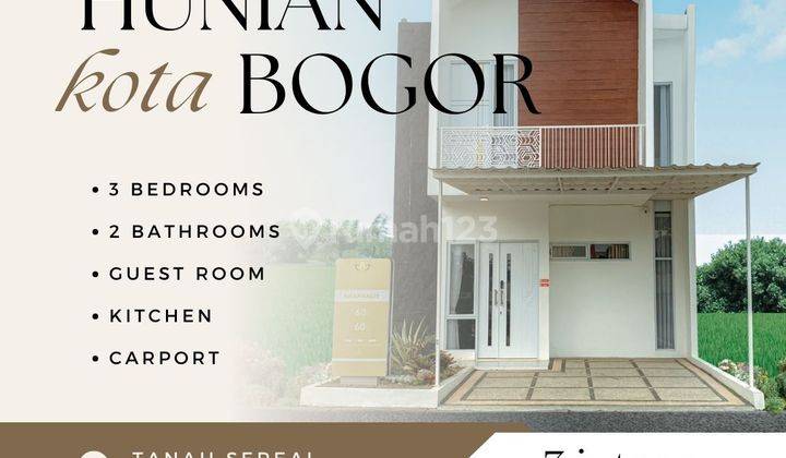 Rumah 2 Lantai di Kayu Manis Tanah Sareal Kota Bogor, Bogor 1