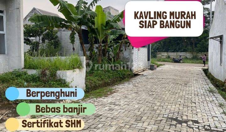 Kavling Murah Siap Bangun SHM Dalam Perumahan, Kota Bogor 1