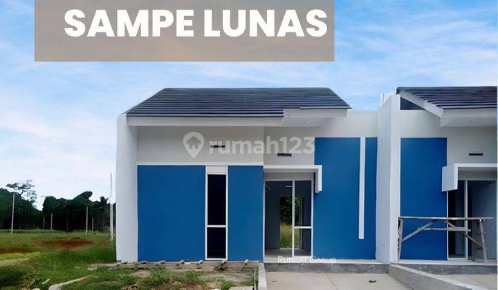 Rumah 1jutaan Sampe Lunas Flat Murah Dekat Stasiun, Bogor Cijeruk 1