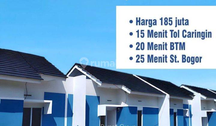 Rumah 1jutaan Sampe Lunas Flat Murah Dekat Stasiun, Bogor Cijeruk 2