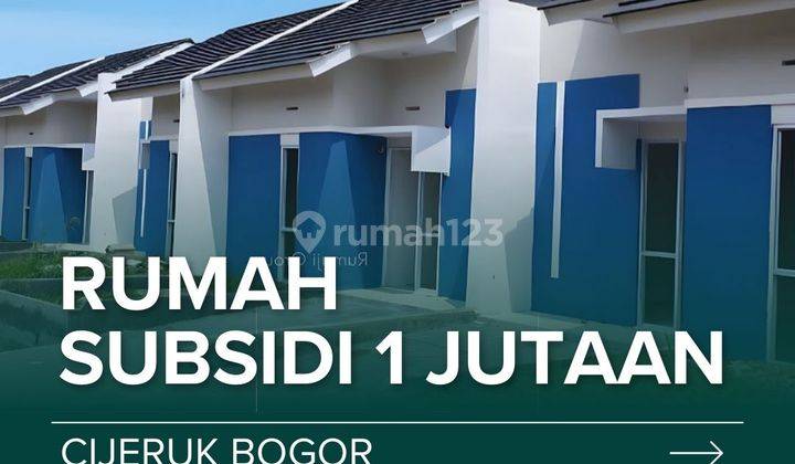 Rumah Murah Sampe Lunas Kpr View Gunung Cijeruk Bogor, Bogor Kota 1