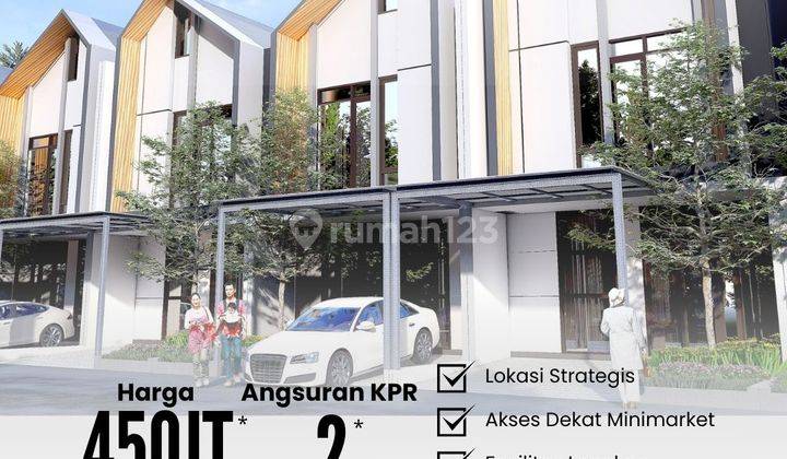 Rumah Bagus Desain Custom 2jutaan Tanah Sareal Bogor, Kota Bogor 1