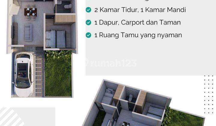 Rumah Dijual Dramaga Icon Ready Tanpa Dp, Dramaga Bogor 2