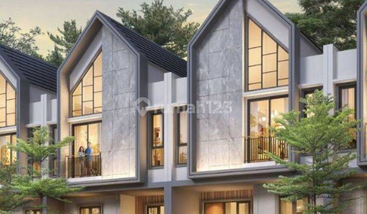 Rumah Bagus Estetik Pinggir Jalan Raya The Ayase Kemang Bogor, Bogor 2