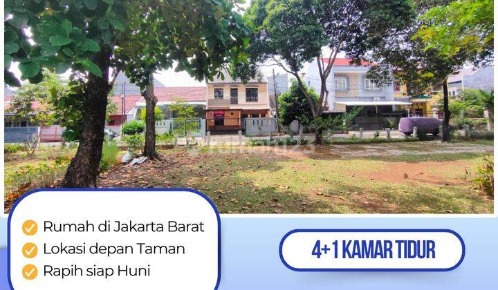 Langka Rumah SHM Depan Taman Dekat Puri Indah di Cengkareng, Jakarta Barat 2