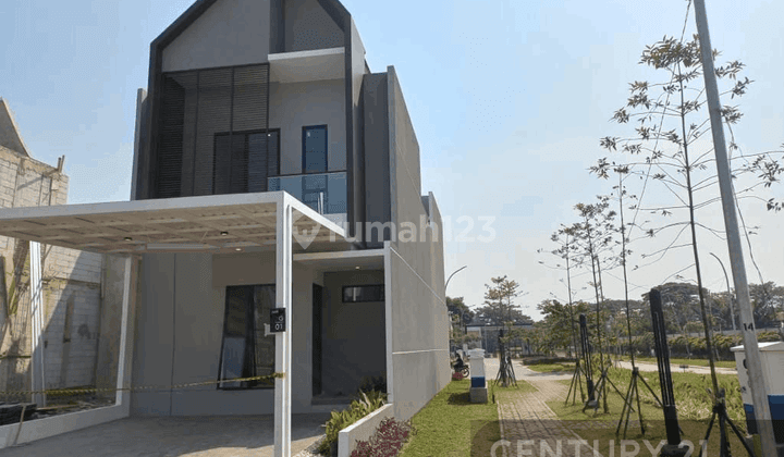 Rumah Baru Samping Taman 2 Lantai Di Graha Raya Sc13721 1