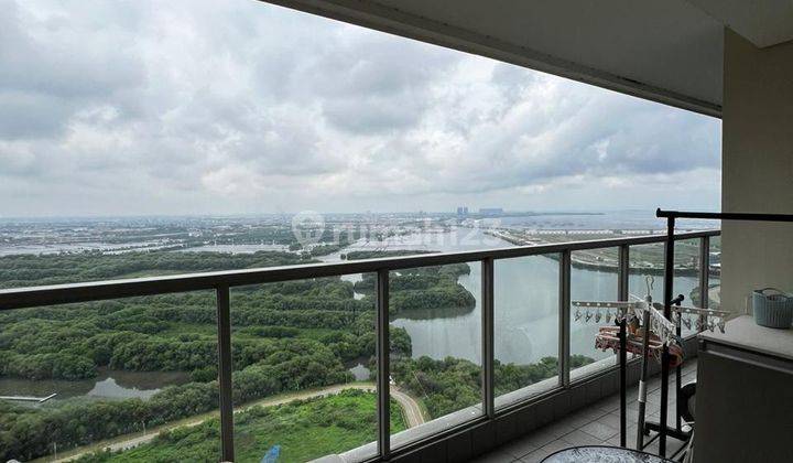 Sewa Murah Apartemen Gold Coast Pik 3 Kamar Ff Unit Terbesar Hoek 1