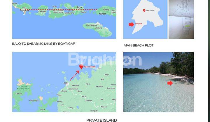 LAND WITH A BEACHFRONT IN BEAUTIFUL SEBABI ISLAND NEAR LABUAN BAJO 2