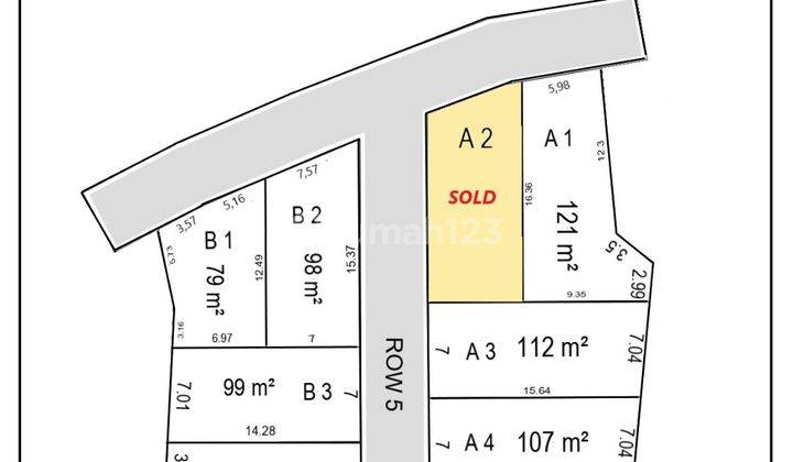 Tanah Pusat Kota Sentul Cukup 3 Jutaan M 5