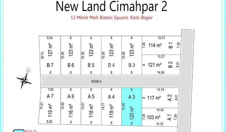 Tanah Kavling Dekat Exit Tol Tanah Baru, Cicilan 12x Tanpa Bunga 5