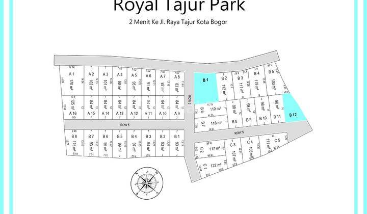 Tanah Kavling Dekat Jalan Raya Tajur, Bogor Selatan 5