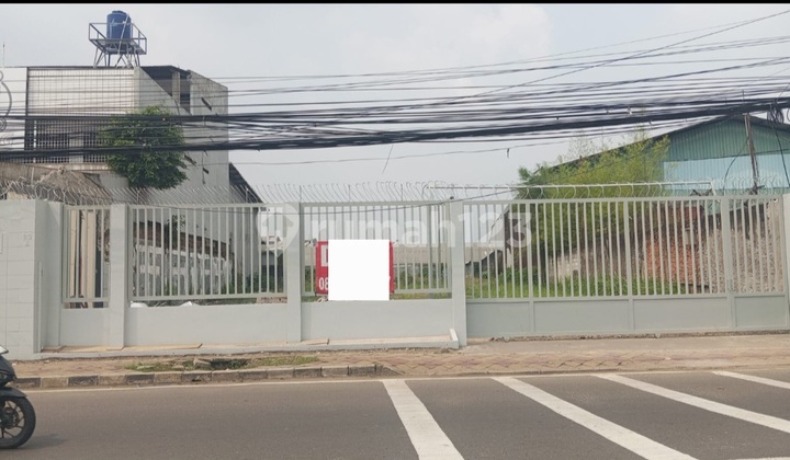 L-Shaped Land with Warehouse, Area 500m2 at Jl. Raya Karawaci / Imam Bonjol No. 61, Karawaci, Karawaci, Tangerang City, Banten, Indonesia, 15115, Karawaci 1515.0 SHM m²