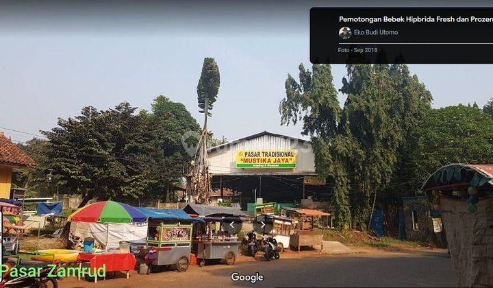 Dijual Tanah Dan Bangunan Di Dukuh Zamrud Bekasi  1