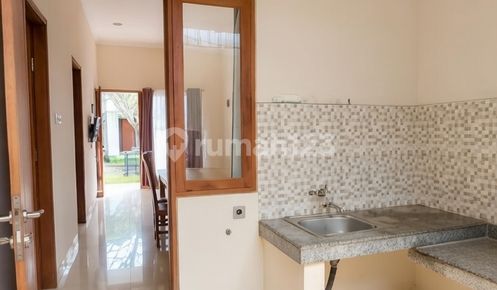 In a One-Story House Rental with Two Rooms in Tukad Badung Renon