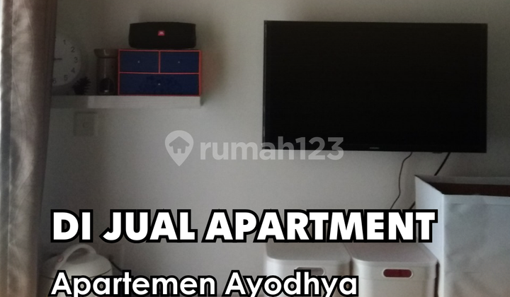 Jual!!! Apartemen Ayodhya Tower Jade Type Studio Fully Furnished Well Designed Good Living