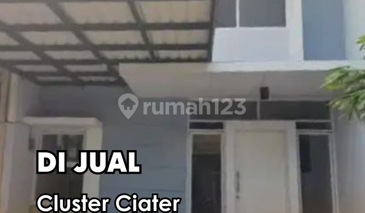 For Sale Cluster Ciater House - BSD 2+1 Bedrooms + 2 Bathrooms 2 Floors