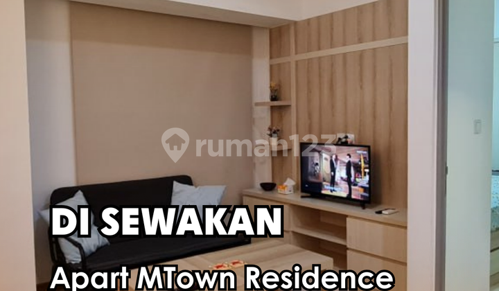 For Rent !!! Mtown Residence Tower Carmel Apartment, 1 Bedroom Type For Rent !!! Mtown Residence Tower Carmel Apartment, 1 Bedroom Type