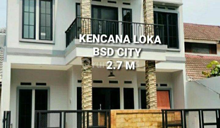 Rumah Kencana Loka Bsd City 2 Lantai Hadap Timur Laut  1