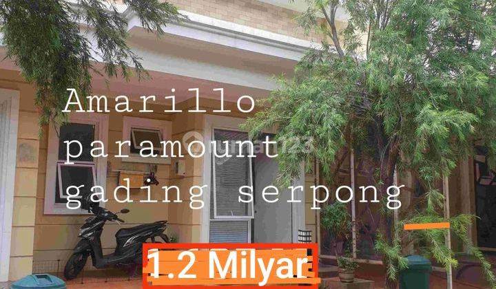 Rumah Kondisi Bagus 1.2 M Amarillo Malibu Gading Serpong  1