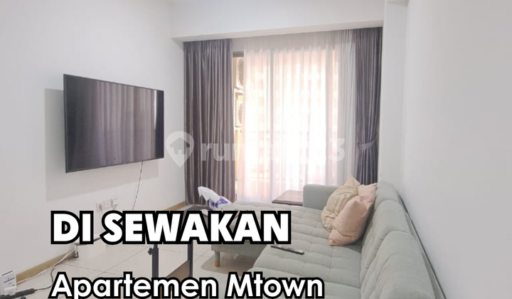For Rent Apartment Mtown Residence Fully Furnished 3 Bedroom Type
