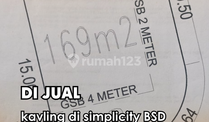 For Sale !!! Plot of Land at Simplicity BSD For Sale !!! Plot of Land at Simplicity BSD