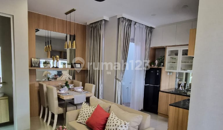 DI JUAL !!!  Rumah Cluster Malibu Village Fully Furnish Ex Rumah Contoh