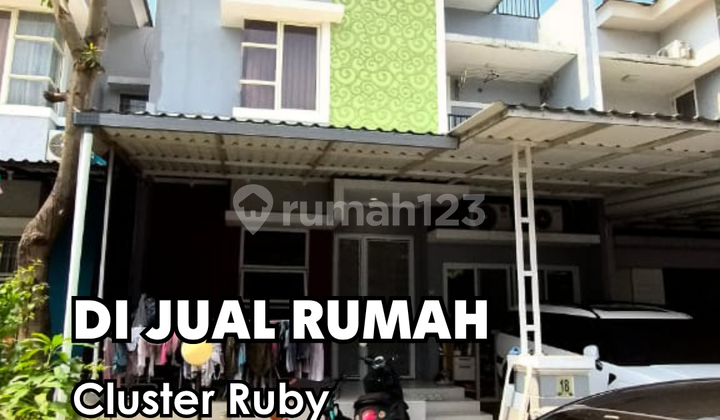 DIJUAL RUMAH !!!  Cluster Ruby Pondok Hijau Golf