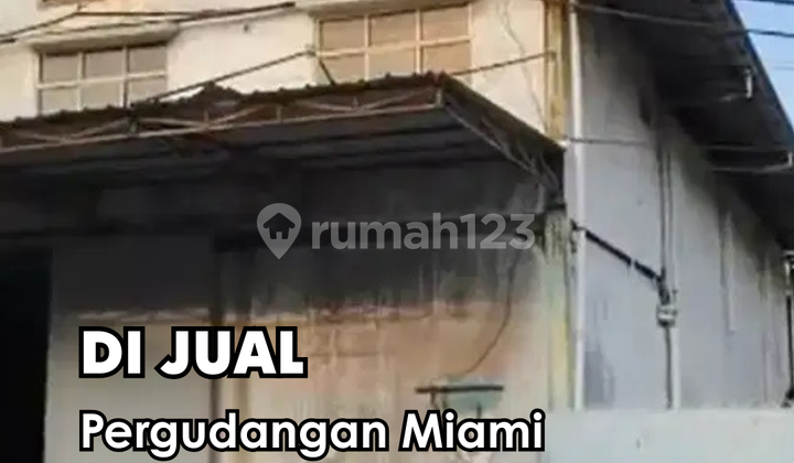 Dijual !!!  Gudang Luas 660m2 Pergudangan Miami Kalideres Jarang Ada Bebas banjir
