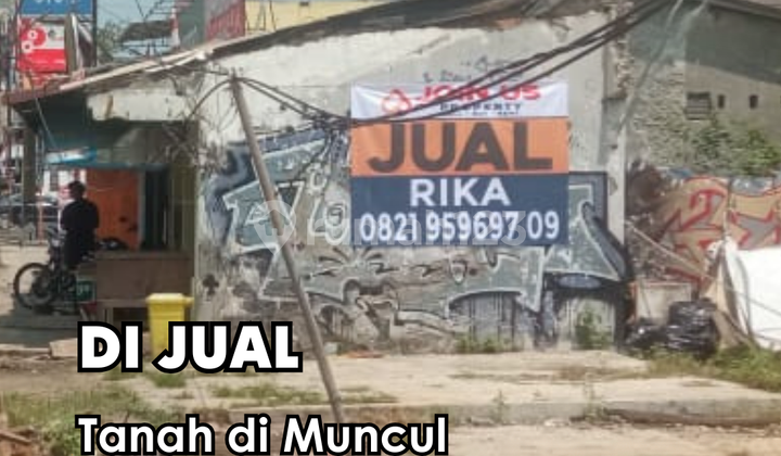 Selling Fast !!! Land in Muncul Puspitek Tangsel Area : 1,043M²
