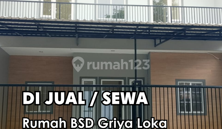 For Sale!!! Griya Loka BSD Sector 1 House, Renovated Neatly Ready to Occupy, 5 BR (2 Floors)