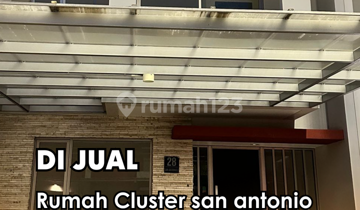 Dijual !!! Rumah Cluster San Antonio Unit di Pik2.
