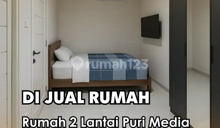 Dijual !!! Rumah 2 Lantai Puri Media Kembangan Jakarta Barat Siap Nego