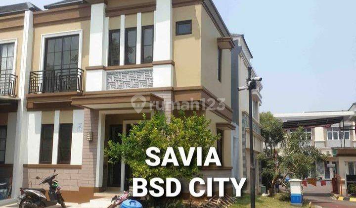 Rumah Hoek Savia Bsd City 1.999 M Siap Huni Bsd Nusaloka Tangerang Selatan 1