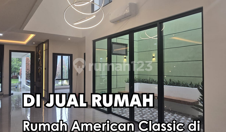 For Sale New American Classic House in Cluster Harmoni Alam Sutera Fully Furnished
