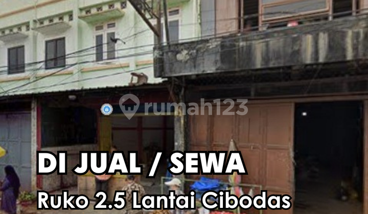 For Sale: 2.5-Story Shophouse in Cibodas Tangerang, Busy Area Near Market, Negotiable 1