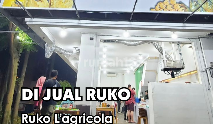 Dijual !!! Ruko L'agricola 3 Lantai Full Shgb Hook Taman (6X19m)