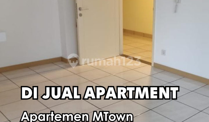 Dijual !!! 1 BR Apartemen Mtown Residence Tower Avery Lt 30