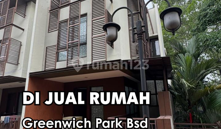 For Sale!!! Greenwich Park BSD Cluster Whelford Corner House Semi-Furnished