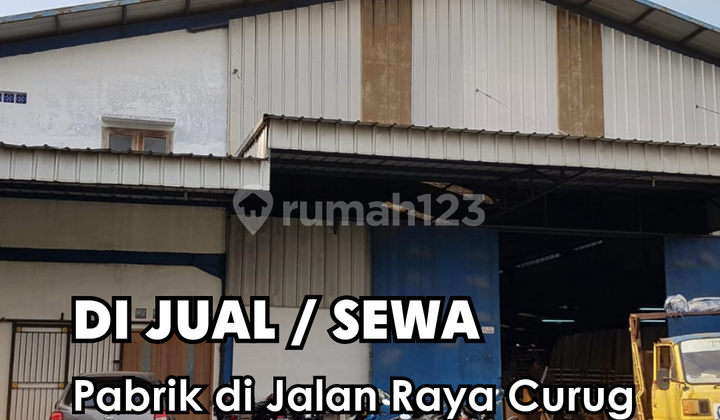 For Sale / For Rent! Factory on Curug Highway For Sale / For Rent! Factory on Curug Highway