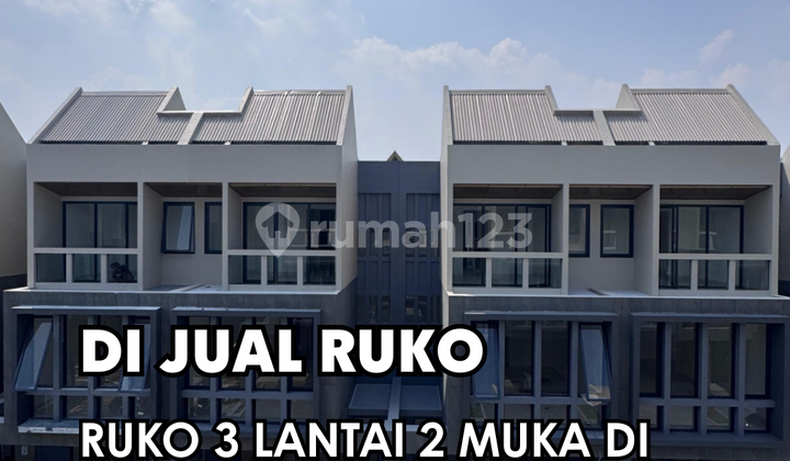 For Sale !!! 3-Story 2-Front Shophouse in *BSD City - Super Strategic Location Delrey Business Town, BSD City For Sale !!! 3-Story 2-Front Shophouse in *BSD City - Super Strategic Location Delrey Business Town, BSD City